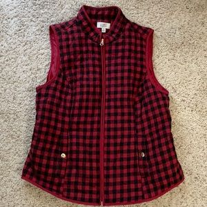Buffalo Plaid Fashion Vest